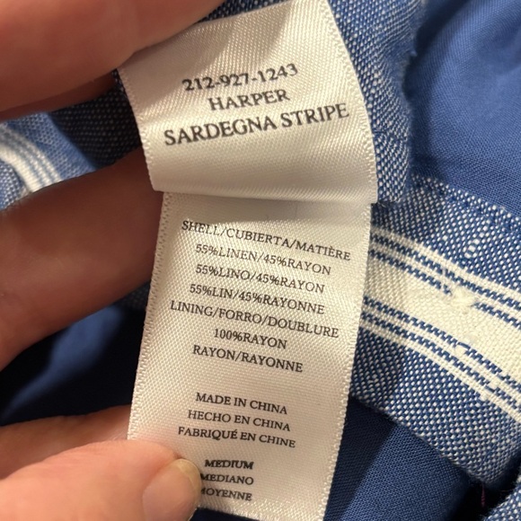 Rails Harper Sardegna stripe jumpsuit size M - Picture 10 of 11